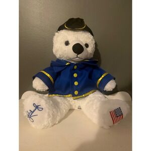 Rush Limbaugh Two If By Tea Polar Bear Plush The Bear Mill Patriotic Colonial 14